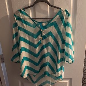 Chevron Long-Sleeve Shirt